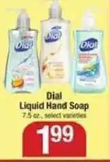 Shaw's Dial liquid hand soap offer