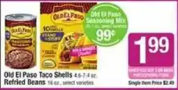 Shaw's Old El Paso taco shells offer