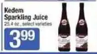 Shaw's Kedem Sparkling Juice offer