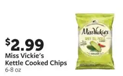 Fareway Miss Vickie's Kettle Cooked Chips offer