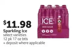 Fareway Sparkling Ice offer