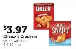 Fareway Cheez-it Crackers offer