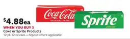 Fareway Coke or Sprite Products offer