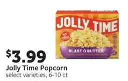 Fareway Jolly Time Popcorn offer