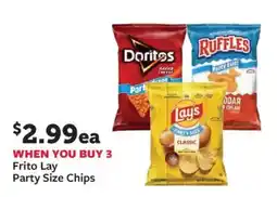 Fareway Frito Lay Party Size Chips offer
