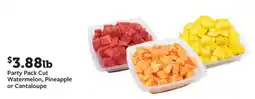 Fareway Party Pack Cut Watermelon, Pineapple or Cantaloupe offer