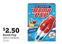 Fareway Bomb Pop offer