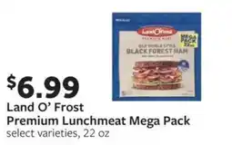 Fareway Land O' Frost Premium Lunchmeat Mega Pack offer