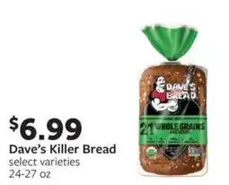 Fareway Dave's Killer Bread offer
