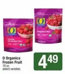 Shaw's 0 Organics Frozen Fruit offer