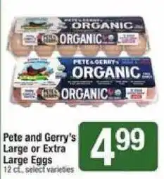 Shaw's Pete and Gerry's Large or Extra Large Eggs offer