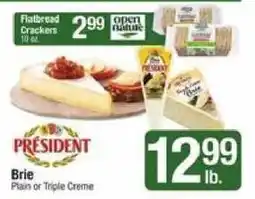 Shaw's President brie offer