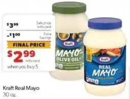 Family Fare Kraft real mayo offer