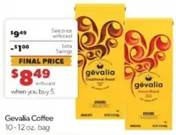 Family Fare Gevalia Coffee offer