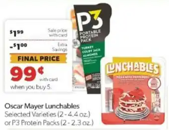 Family Fare Oscar Mayer Lunchables offer
