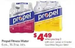 Family Fare Propel Fitness Water offer