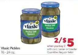 Family Fare Vlasic Pickles offer