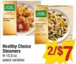 Shaw's Healthy Choice Steamers offer