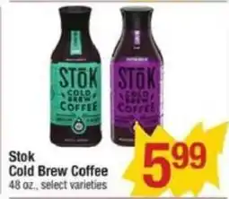 Shaw's Stok Cold Brew Coffee offer