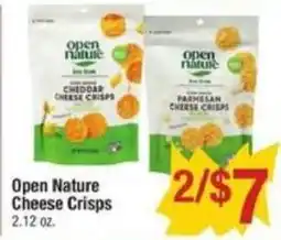 Shaw's Open Nature Cheese Crisps offer