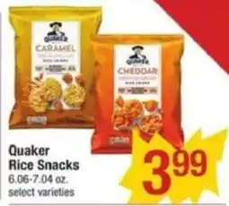 Shaw's Quaker rice snacks offer