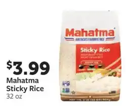 Fareway Mahatma sticky rice offer