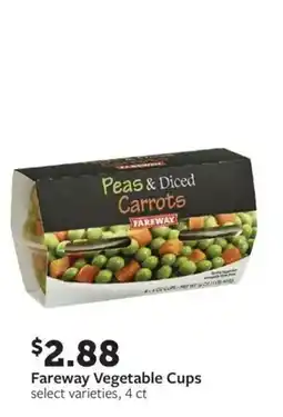 Fareway Fareway vegetable cups offer