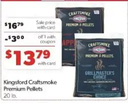 Family Fare Kingsford Craftsmoke Premium Pellets offer