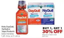 Family Fare Vicks DayQuil, NyQuil or Vapo Products offer