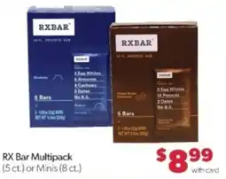 Family Fare Rx Bar Multipack offer