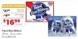 Family Fare Pabst Blue Ribbon offer