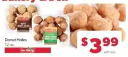 Family Fare Our Family Donut Holes offer