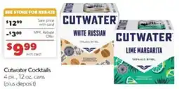Family Fare Cutwater Cocktails offer