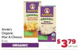 Family Fare Annie's Organic Mac & Cheese offer