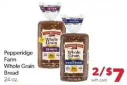 Family Fare Pepperidge Farm Whole Grain Bread offer