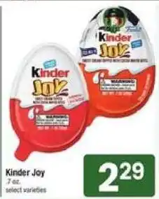 Shaw's Kinder Joy offer