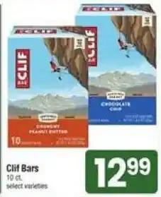 Shaw's Clif Bars offer