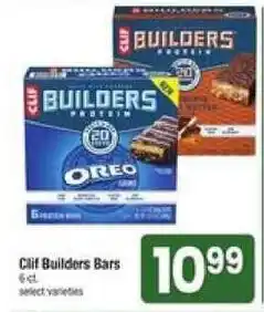 Shaw's Clif Builders Bars offer