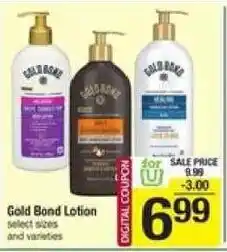 Shaw's Gold Bond Lotion offer