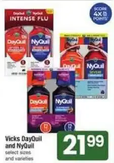 Shaw's Vicks DayQuil and NyQuil offer