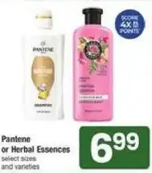 Shaw's Pantene or Herbal Essences offer