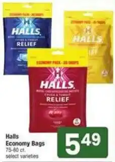 Shaw's Halls Economy Bags offer