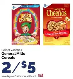 Harris Teeter General Mills Cereals offer