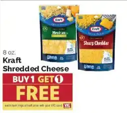 Harris Teeter Kraft Shredded Cheese offer