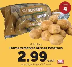 Harris Teeter Farmers Market Russet Potatoes offer