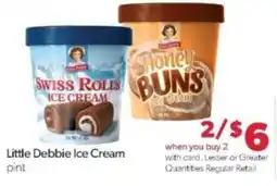 Family Fare Little Debbie Ice Cream offer