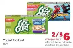 Family Fare Yoplait Go-Gurt offer