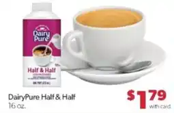 Family Fare DairyPure Half & Half offer