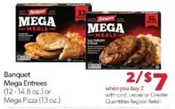 Family Fare Banquet Mega Entrees offer