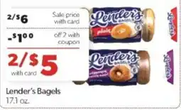 Family Fare Lender's Bagels offer
